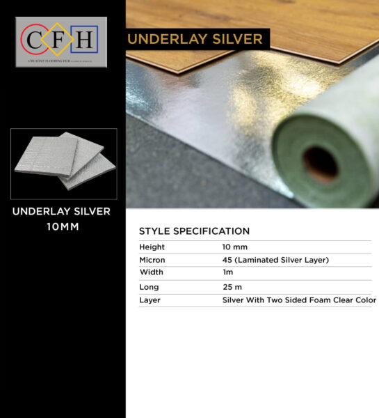 SILVER UNDERLAY 10MM